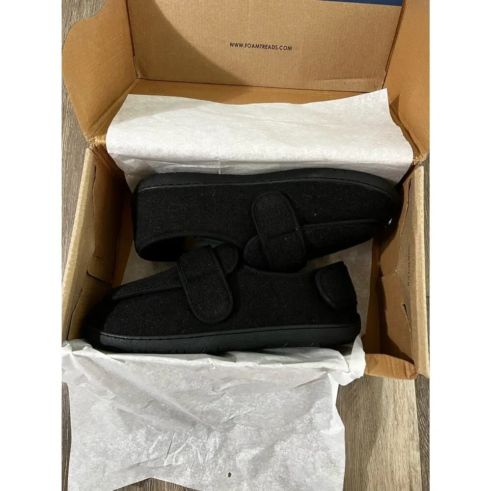 Foamtreads Men's Extra-Depth Wool Slippers